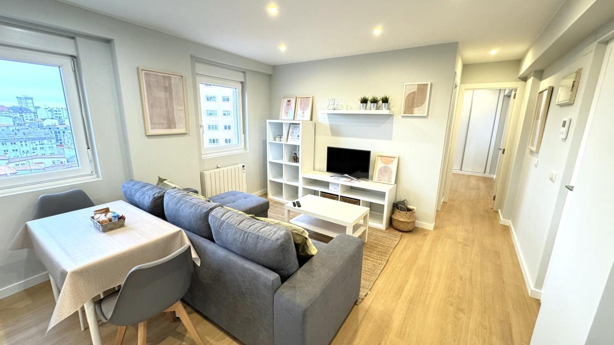 Acogedor Apartamento En Ronda Outeiro 210 아 코루냐 외부 사진